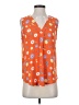 Ann Taylor Orange Sleeveless Blouse Size S - photo 1
