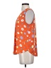 Ann Taylor Orange Sleeveless Blouse Size S - photo 5