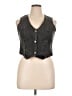 Unbranded Gray Denim Vest Size XL - photo 1