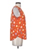 Ann Taylor Orange Sleeveless Blouse Size S - photo 4