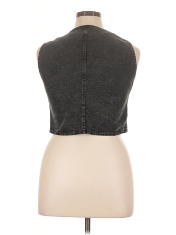 Unbranded Denim Vest (view 2)