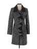 Tahari Gray Black Coat Size S - photo 1
