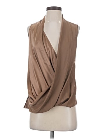 Lafayette 148 New York Sleeveless Silk Top (view 1)