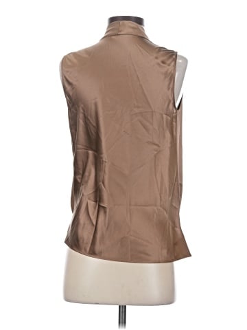 Lafayette 148 New York Sleeveless Silk Top (view 2)