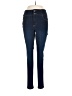 Inc Denim Solid Blue Jeans Size 10 - photo 1