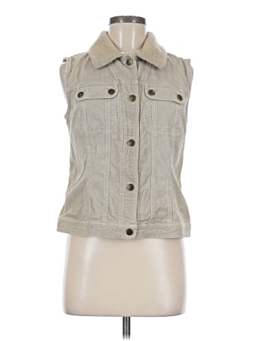 Ann Taylor LOFT Denim Vest (view 1)