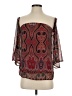 TOBI 100% Polyester Burgundy 3/4 Sleeve Blouse Size S - photo 1