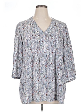 Rose + Olive 3/4 Sleeve Blouse