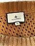 Tuckernuck 100% Cotton Metallic Brown Pullover Sweater Size XS - photo 7