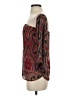 TOBI 100% Polyester Burgundy 3/4 Sleeve Blouse Size S - photo 5
