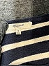 Madewell Stripes Black Pullover Sweater Size M - photo 7