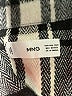 MNG Plaid Black Coat Size XS - photo 6