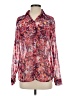 Fylo 100% Polyester Red Long Sleeve Blouse Size S - photo 1