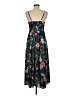 Unbranded 100% Polyester Floral Green Cocktail Dress Size M - photo 2
