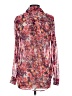 Fylo 100% Polyester Red Long Sleeve Blouse Size S - photo 2