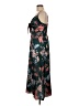 Unbranded 100% Polyester Floral Green Cocktail Dress Size M - photo 5