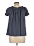Max Studio Gray Short Sleeve Top Size L - photo 2