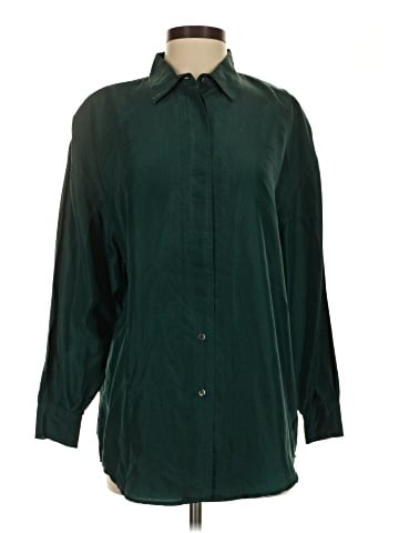 Compagnie Internationale Express 3/4 Sleeve Silk Top (view 1)