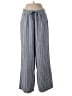 Chaps Stripes Blue Linen Pants Size M - photo 1