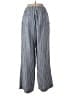 Chaps Stripes Blue Linen Pants Size M - photo 2