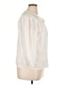Gap 100% Cotton Ivory 3/4 Sleeve Button-Down Shirt Size XL - photo 4