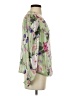 Suzy 100% Polyester Green 3/4 Sleeve Blouse Size XS - photo 4