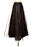 Hampton Nites 100% Polyester Black Brown Formal Skirt Size 8 - photo 1