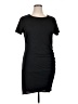 BTFBM Solid Black Casual Dress Size XL - photo 1