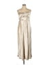 Birdy Grey 100% Polyester Metallic Silver Cocktail Dress Size 1X - photo 1