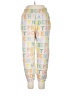 Anthropologie Print Yellow Sweatpants Size L - photo 1