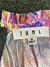 THML 100% Polyester Paisley Pink Cocktail Dress Size S - photo 7