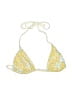 J.Crew Tweed Yellow Swimsuit Top Size M - photo 1