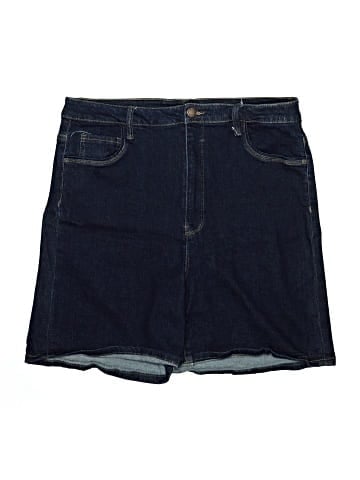 Risen Denim Shorts (view 1)