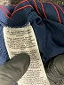 Adidas 100% Polyester Color Block Blue Athletic Shorts Size 8 - photo 4