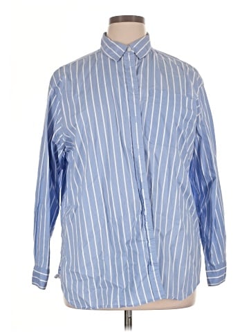 J.Crew Factory Store Long Sleeve Button-Down Shirt (view 1)