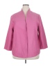 Eileen Fisher Pink Wool Blazer Size 2X - photo 1