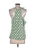 J. McLaughlin Green Sleeveless Top Size M - photo 2