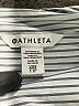 Athleta 100% Polyester Stripes Silver Long Sleeve Blouse Size XXS - photo 7