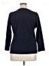 Talbots 100% Polyester Blue 3/4 Sleeve Top Size 1X Petite - photo 2