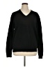 Club Room 100% Wool Solid Black Wool Pullover Sweater Size XL - photo 1
