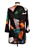 MULTIPLES Black 3/4 Sleeve T-Shirt Size M - photo 2