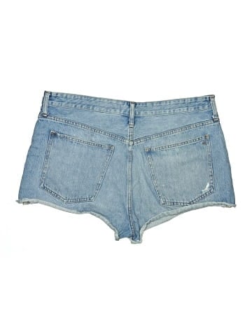 Madewell Relaxed Denim Shorts in Renfield Wash: Destructed Edition (view 2)