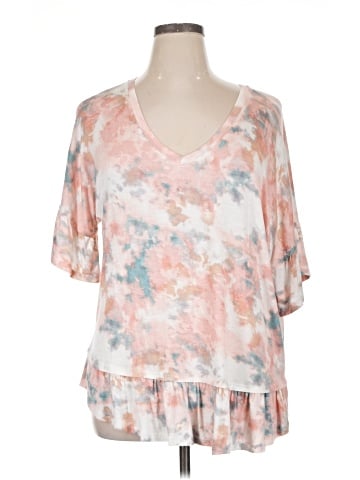 Bobeau Short Sleeve Blouse (view 1)