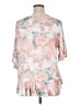 Bobeau Pink Short Sleeve Blouse Size XL - photo 2