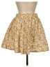 Significant Other Floral Yellow Casual Skirt Size 8 - photo 1