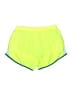 Nike 100% Polyester Color Block Green Athletic Shorts Size S - photo 2