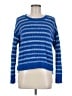CAbi Stripes Blue Pullover Sweater Size M - photo 1