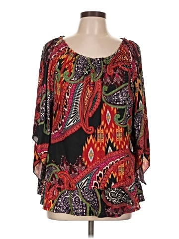 Sunny Leigh 3/4 Sleeve Blouse (view 1)