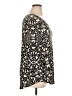 JM Collection Black 3/4 Sleeve Top Size XL - photo 4