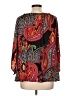 Sunny Leigh Black 3/4 Sleeve Blouse Size L - photo 2